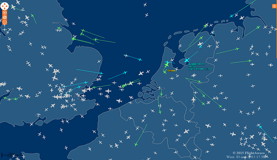 TRACK FlightAware Chart